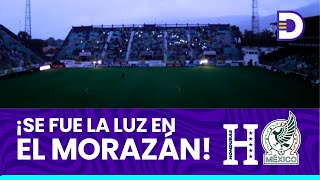 ¡Se fue la energía eléctrica Pequeño apagón eléctrico afectó al Estadio Francisco Morazán [upl. by Ormsby]