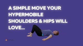 Gentle Hip Twist for Releasing Tension and Improving Torso Mobility [upl. by Ahsiugal]