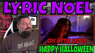 Lyric Noel  Cry Little Sister  OLDSKULENERD REACTION  Halloween [upl. by Amalia546]