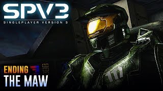 Halo CE SPV32  Walkthrough  Final Mission THE MAW [upl. by Brandie]