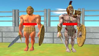 achilles vs achilles pro max arbs mobile games animalrevoltbattlesimulatorsimulator [upl. by Telocin]