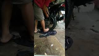 Buka ban motor mandiri [upl. by Pelson]