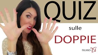 Improve your Italian Pronunciation Double Consonants Challenge Quiz ITA audio  ENG subs [upl. by Capone318]