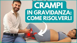 CRAMPI in GRAVIDANZA CAUSE E RIMEDI  COME RISOLVERE I CRAMPI CON LOSTEOPATIA [upl. by Cira]