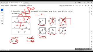 DİM zal nəzarətçisi imtahanı məntiq testləri [upl. by Alehcim189]