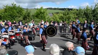 Selkirk Common Riding 2013  Selkirk Pipe Band [upl. by Stout]