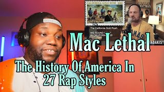 The History of AmericaTold in 27 Rap Styles  Reaction [upl. by Almap]