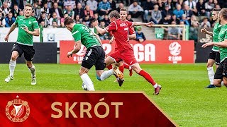 GKS Bełchatów  Widzew Łódź 31  skrót meczu [upl. by Zamir]