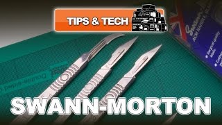 SWANNMORTON HOBBY KNIVES amp SCALPELS FOR SCALE MODELS [upl. by Athallia]