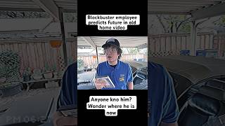 Blockbuster employee predicts future in old home video [upl. by Averi]