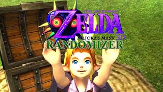 Majoras Mask 3D Randomizer Glitchless Logic Feb 7 2024 Run [upl. by Ahsat778]