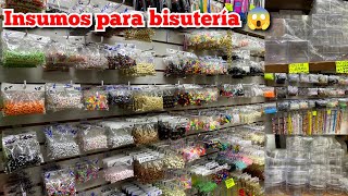 😱INSUMOS PARA BISUTERÍA 😱 quotArtículos de Merceríaquot 💸 SUPER ECONOMICOS [upl. by Helaine]