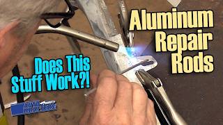 Fix a Grille With Low Temperature Aluminum Welding Rods [upl. by Notac]