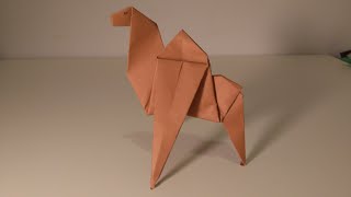 ORIGAMI  jak zrobic wielblada z papieu [upl. by Iliram]