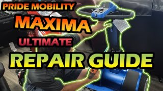 🍀 Pride Maxima Mobility Scooter Troubleshooting amp Breakdown [upl. by Yenrab]