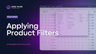 Applying Product Filters and Tags in OPI [upl. by Rois]