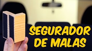 Como fazer segurador de malas para o portamalas do carro [upl. by Antonina725]