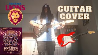 Brisbane Lions Club Song  Guitar Cover [upl. by Ammej]