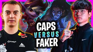 G2 CAPS vs T1 FAKER  G2 Caps Plays Tristana Mid vs T1 Faker Sylas Season 2024 [upl. by Mariko]