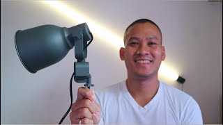 IKEA HEKTAR WALL CLAMP SPOTLIGHT  DARK GRAY [upl. by Ebocaj]