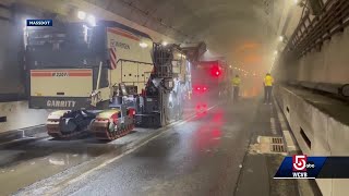 Sumner Tunnel work progressing as expected highway official says [upl. by Iveel]