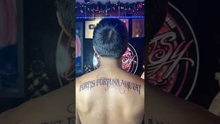 Fortis Fortuna Adiuvat tattoo shorts tattoolover subscribe shortvideo fyp fb foryou [upl. by Chantalle]