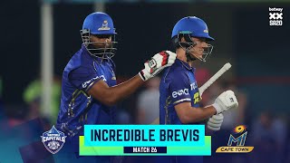 Incredible Dewald Brevis 66 off 32 Balls  PCvMICT  Betway SA20 [upl. by Marissa]