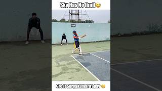 The Great Surya Kumar Yadav😅Sky has no limits🩷 shorts cricket [upl. by Rybma354]