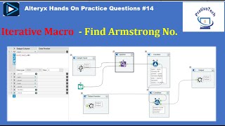 Alteryx Iterative Macro  Find Armstrong  Alteryx Hands On Questions For Interview  Part 14 [upl. by Clevie415]