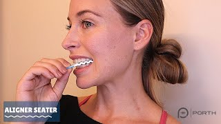 How to use aligner seater invisalign chewies mints or clenchy [upl. by Tipton]