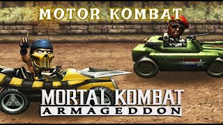 Mortal Kombat Armageddon  Motor Kombat  All Stages [upl. by Urita655]