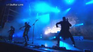 Apocalyptica On the rooftop with Quasimodo2010 Live at Wacken 2011 Proshoot HD [upl. by Roehm874]