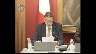 🔴 Audizione del Ministro delleconomia e delle finanze Giancarlo Giorgetti in Commissioni riunite [upl. by Irroc]