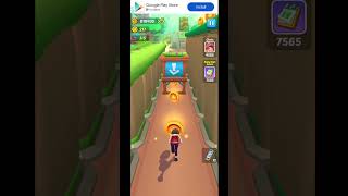 Subway Princess Runner Game 🎯shorts subway runner live runnergame [upl. by Trinee]