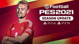 PES 2021 OPTION FILE 2025 UPDATE PS4 PS5 PC [upl. by Peirce]