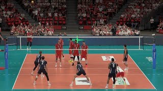 Volleyball USA vs Poland Friendly Match Highlights  Paris Olympics Prep 2024 [upl. by Aninnaig]