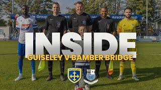 INSIDE  Guiseley v Bamber Bridge  Isuzu FA Trophy [upl. by Assenay]