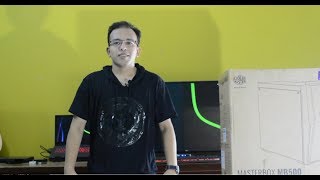 Unboxing and review of CoolerMaster Masterbox MB500Best RGB Tempered Glass Cabinet under Rs 5000 [upl. by Julita]