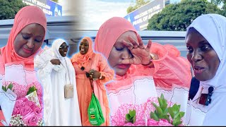 Hajjat Kuluthum wa Eng Acram Amaziga gamuyisemu ku Airport Entebbe maama we Akomweyo okuva e Mecca [upl. by Aivull]