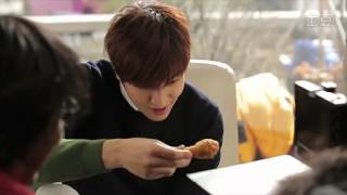 CF 이민호 Kyochon Chicken making and message [upl. by Hahn]