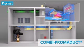 Promat  Brandschutz  COMBIPROMADUCT® [upl. by Nuahsad649]