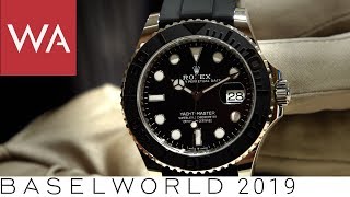 Baselworld 2019 Handson the ROLEX novelties [upl. by Aelahc]