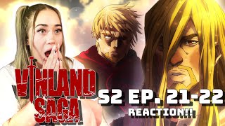 I HAVE NO ENEMIES VINLAND SAGA S2 Episodes 21 amp 22 REACTION [upl. by Aryan812]