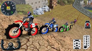 Impossible Bike OFF Road Driving Racing Dirt Bikes Racing Simulator 2025 For Android gameplay HD [upl. by Hasan]