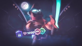 Mortis 1000🏆 in Brawlball [upl. by Esenahs]