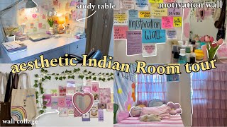 Indian Asthetic Room Tour ♡✨pinterest inspired [upl. by Blalock324]