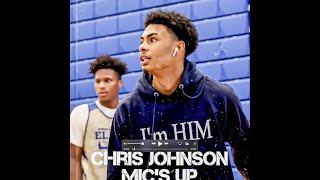 Chris Johnson Mics Up  65 PG  Elkins HS 2023 [upl. by Aical]