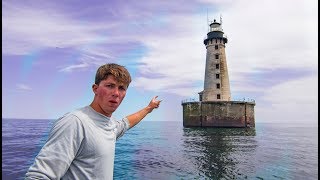 Exploring an Abandoned Light House from the 1800s VERY Creepy [upl. by Muller]