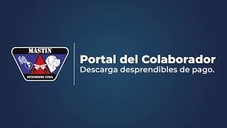 Portal del Colaborador  Descargando desprendibles de pago [upl. by Alyhc]