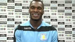 Christian Benteke signs for Aston Villa [upl. by Jaquith679]